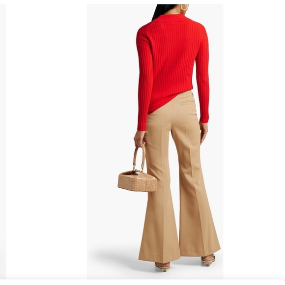 LIVR NWTs Wool Blend Twill Bell Bottoms - Picture 2 of 11